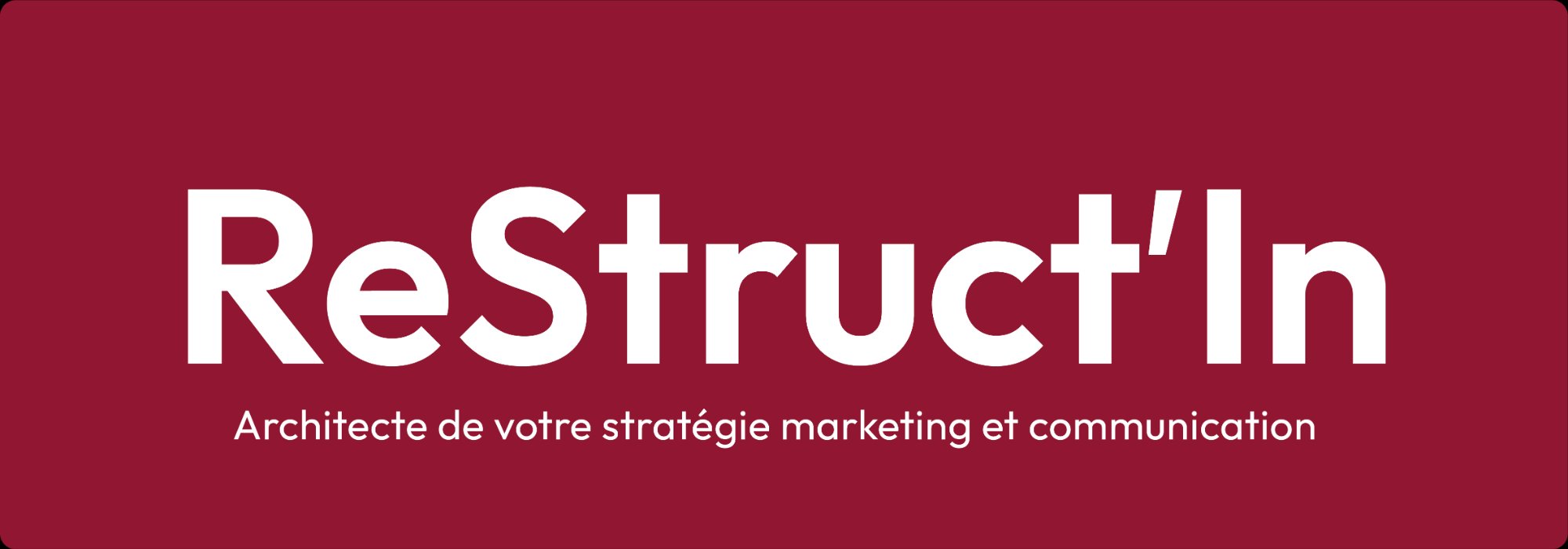 Logo ReStruct’In — Cabinet de stratégie marketing Tunis